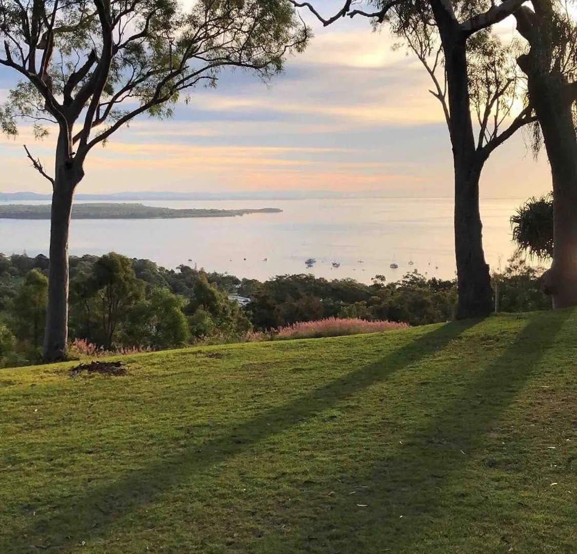 Sunset Spectacular 180 Degree City Skyline And Water Views Dunwich Австралия